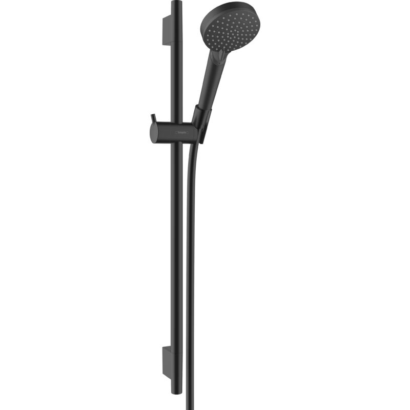 Hansgrohe - Vernis Blend Set de douche 2jet avec barre Unica 65 cm Noir mat