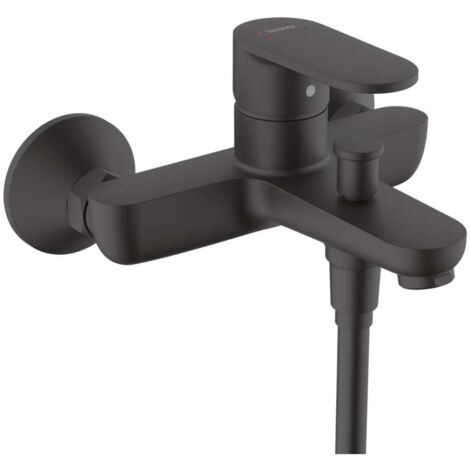 HANSGROHE Vernis Blend mezclador mecánico para bañera y ducha negro mate