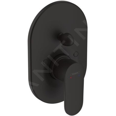 Hansgrohe Vernis Blend - Mitigeur de baignoire encastré, avec corps d’encastrement, noir mat 71473670