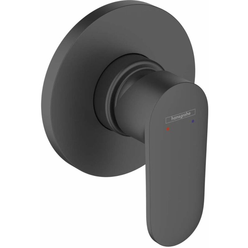 Vernis Blend - Mitigeur de douche encastré, avec corps d'encastrement, noir mat 71663670 - Hansgrohe