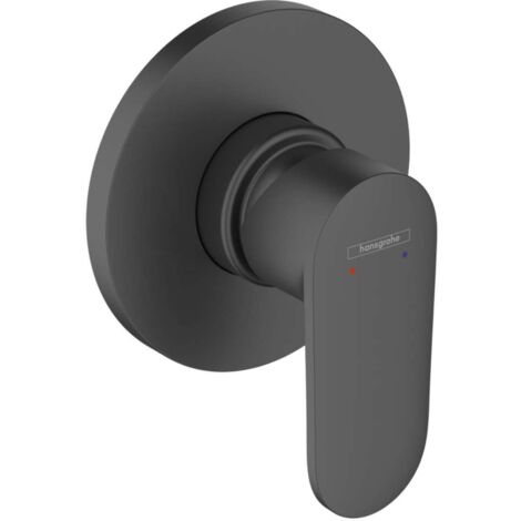 Hansgrohe Vernis Blend - Mitigeur de douche encastré, avec corps d’encastrement, noir mat 71663670