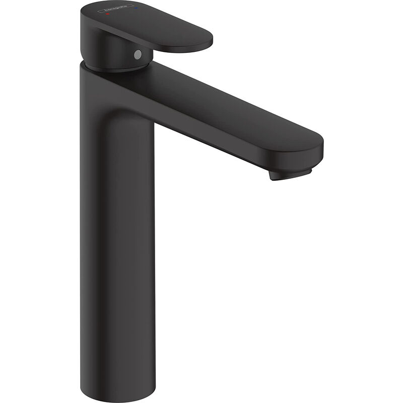 Hansgrohe - Vernis Blend Mitigeur de lavabo 190 sans tirette ni vidage, Noir mat (HG-71582670)