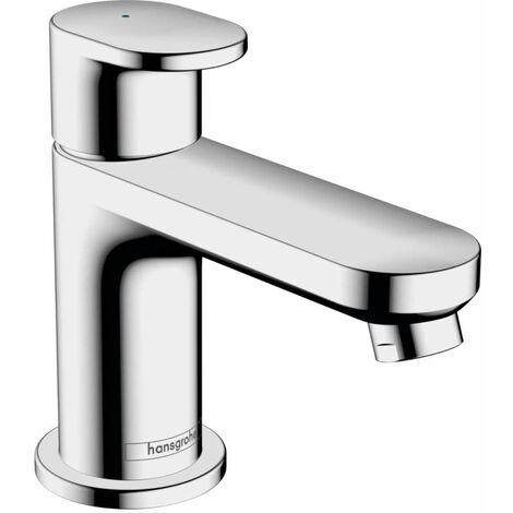 Hansgrohe Vernis Shape Mitigeur de lavabo 190 avec tirette et vidage métallique, Chrome (71590000)