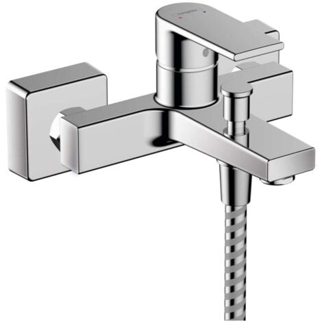 hansgrohe Vernis Shape Wannenarmatur 71450000 Aufputz, Ausladung 166mm, chrom