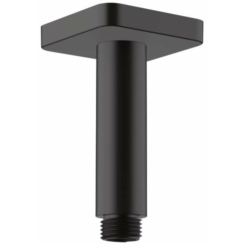 Vernis Shape - Braccio doccia a soffitto 10 cm, nero opaco 26406670 - Hansgrohe