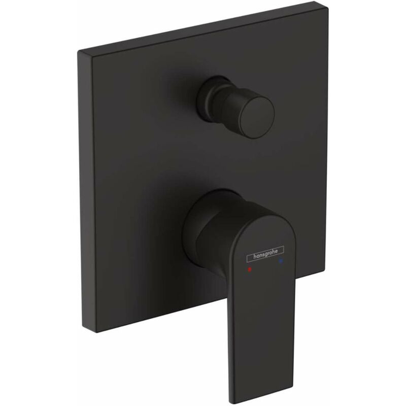 Vernis Shape - Mitigeur de baignoire encastré, noir mat 71469670 - Hansgrohe