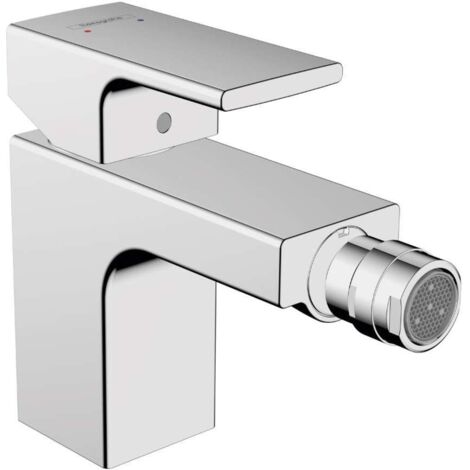 Hansgrohe Vernis Shape - Mitigeur de bidet avec vidage, chrome 71219000
