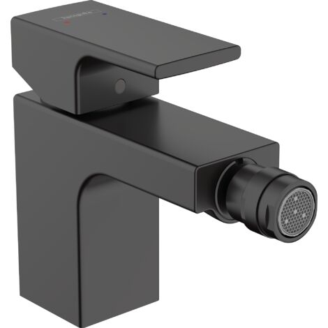 Hansgrohe Vernis Shape - Mitigeur de bidet avec vidage, noir mat 71219670