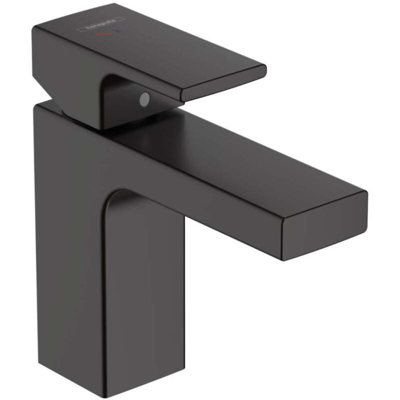 Hansgrohe - Vernis Shape mitigeur lavabo 71594670 CoolStart, avec tirants garniture de vidange , noir mat