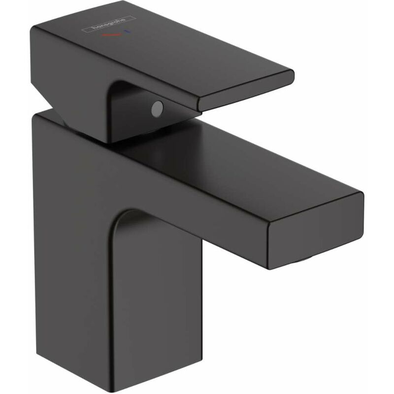Hansgrohe Vernis Shape Single lever basin mixer 70 CoolStart with pop-up waste set - Matt Black - 71593670