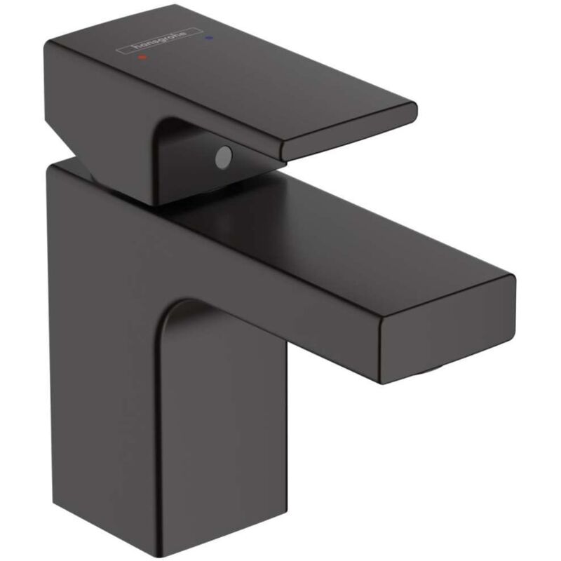 Hansgrohe Vernis Shape Single lever basin mixer 70 with pop-up waste set - Matt Black - 71560670