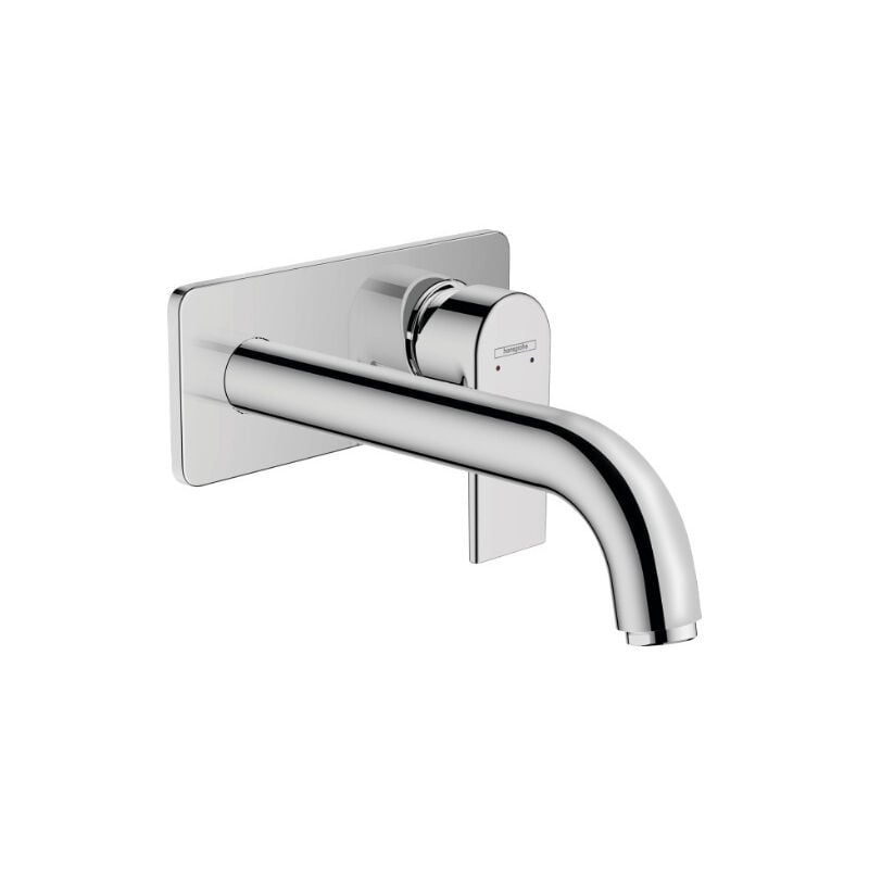 Vernis Shape Mitigeur de lavabo encastré mural, 2 sorties, bec 207 mm, Chrome (HG-71578000) - Hansgrohe