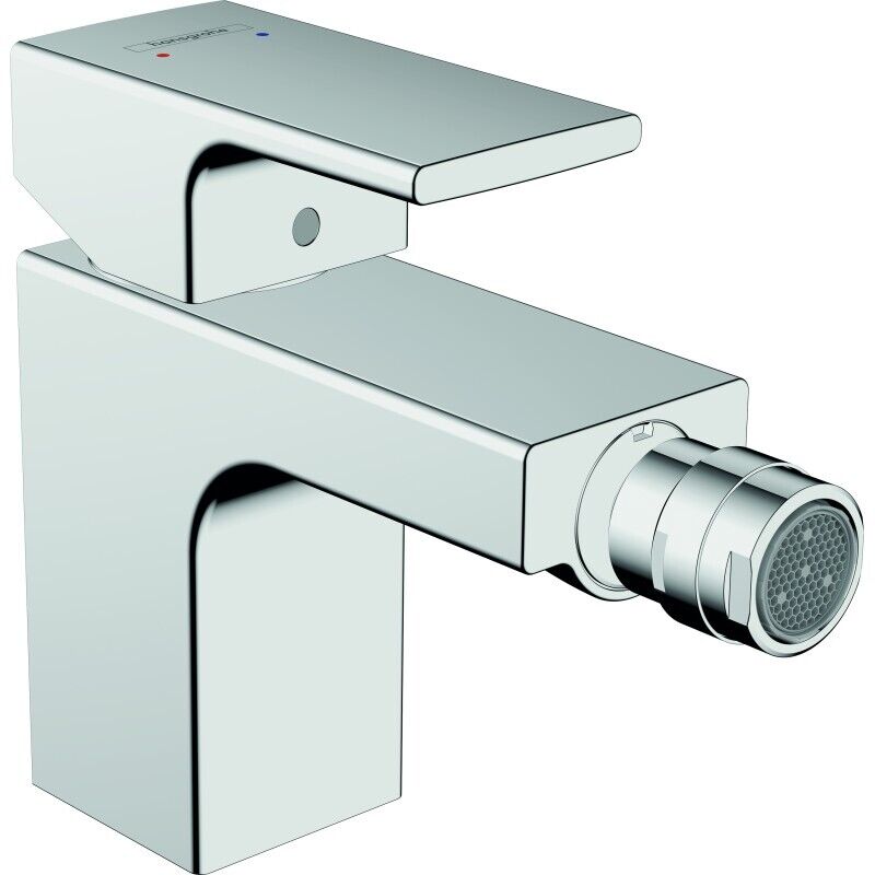 Hansgrohe Vernis Shape Single lever bidet mixer with pop-up waste set - Chrome - 71211000