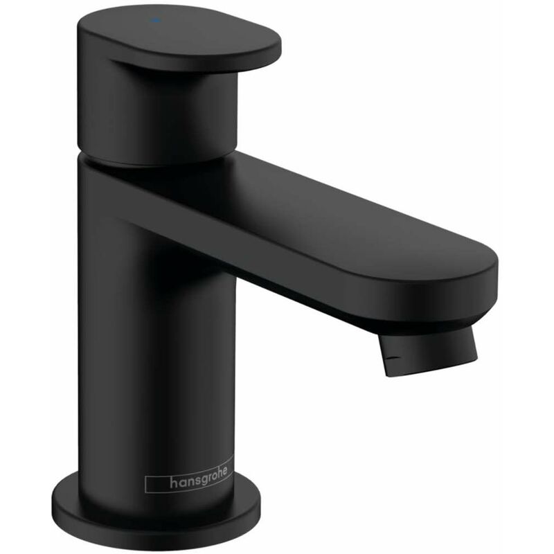 Hansgrohe Vernis Blend Pillar tap 70 for cold water without waste set - Matt Black - 71583670