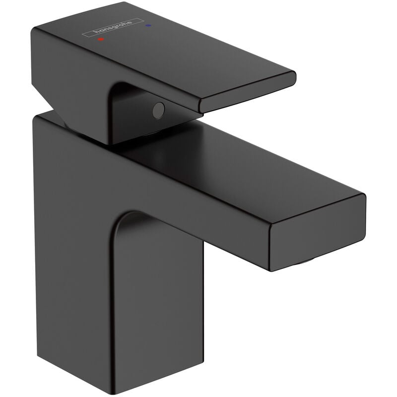 Hansgrohe - Vernis Shape Mitigeur de lavabo 70 sans tirette ni vidage noir mat 71567670