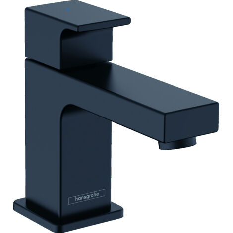 Hansgrohe Vernis Shape - Rubinetto non miscelatore per lavabo, EcoSmart, nero opaco 71592670