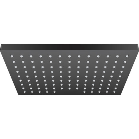 Hansgrohe Vernis Shape - Soffione doccia, 23x17 cm, EcoSmart, nero opaco 26283670