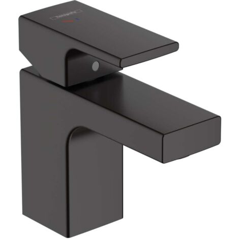 Hansgrohe Vernis Shape - Waschtischeinhebelmischer mit Ablaufgarnitur, CoolStart, EcoSmart, schwarz matt 71593670