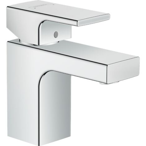 HANSGROHE Vernis Shape Waschtischmischer 70 mit Zugstange und Metallablauf chrom, 71566000