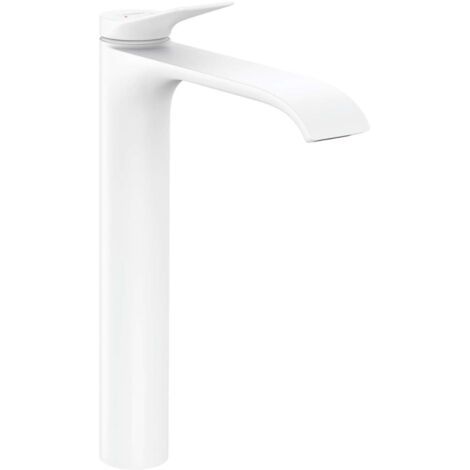 Hansgrohe Vivenis - Grifo de lavabo 250, con desagüe, EcoSmart, blanco mate 75040700
