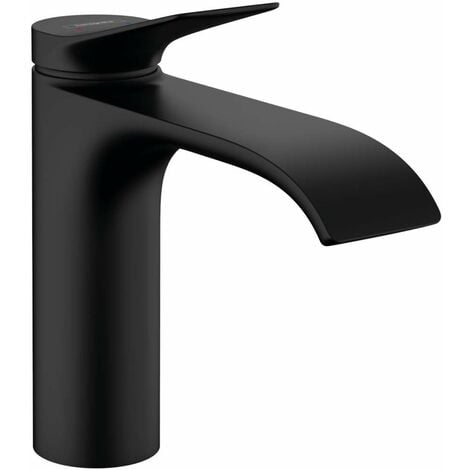 Hansgrohe Vivenis - Miscelatore da lavabo 110, EcoSmart, nero opaco 75022670