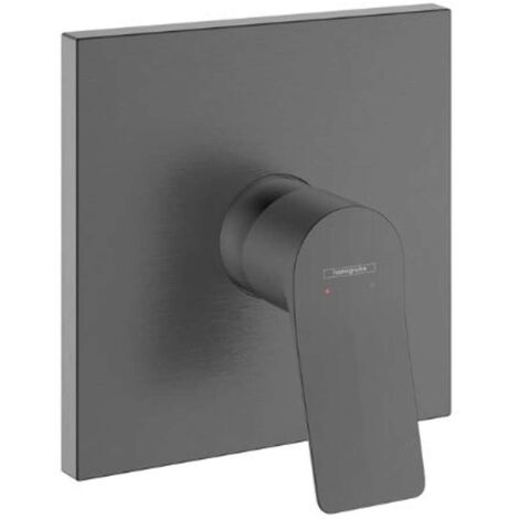 Hansgrohe Vivenis - Miscelatore per doccia da incasso, cromo nero spazzolato 75615340