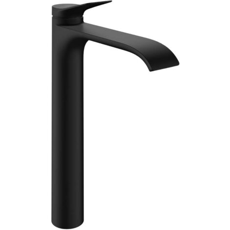 Hansgrohe Vivenis - Miscelatore per lavabo, EcoSmart, CoolStart, nero opaco 75045670