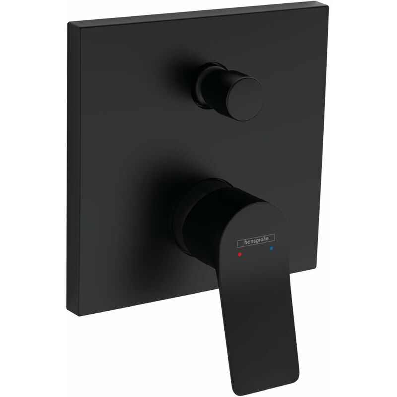 Vivenis - Mitigeur de baignoire encastré, 2 sorties, noir mat 75415670 - Hansgrohe