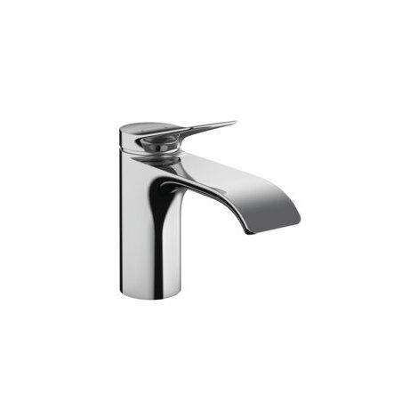 Hansgrohe Vivenis, Mitigeur monocommandé pour lavabo 80 sans vidage, saillie 133 mm, 75012, Coloris: chrome - 75012000