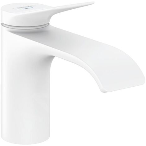 Hansgrohe Vivenis - Robinet eau froide 80. EcoSmart, blanc mat 75013700