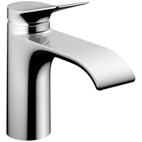 Hansgrohe Vivenis - Waschtischmischer mit Ablauf, EcoSmart, CoolStart, Chrom 75014000