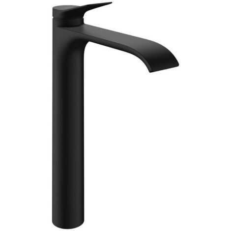 Hansgrohe Vivenis - Waschtischmischer mit Ablauf, EcoSmart, CoolStart, mattschwarz 75044670