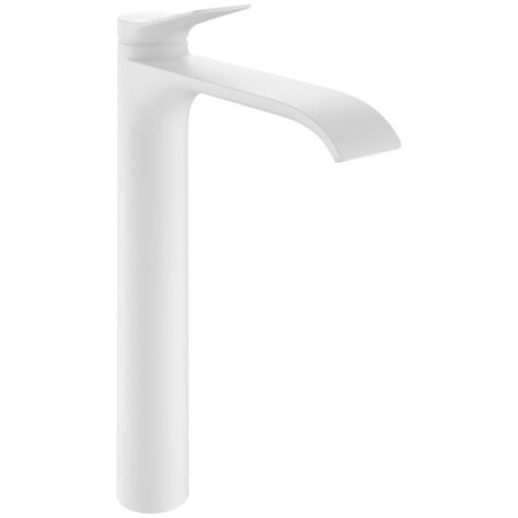 Hansgrohe Vivenis - Waschtischmischer mit Ablauf, EcoSmart, CoolStart, mattweiß 75044700