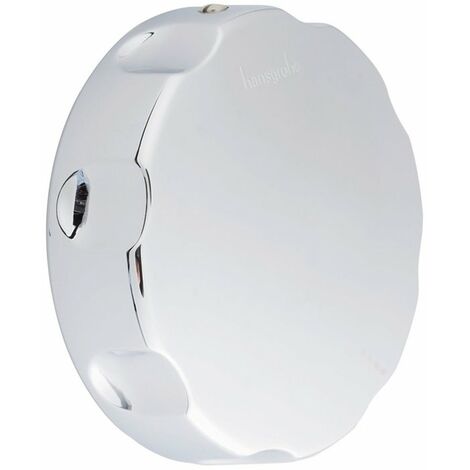 Hansgrohe – Volant rotatif pour vidage baignoire – Compatible Excentra et Flexaplus – Chromé – Dimensions 82mm x 22mm – Laiton haute brillance