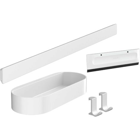 HANSGROHE WallStoris Juego de accesorios de ducha blanco mate 27967700