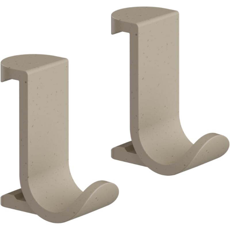 Hansgrohe - Lot de 2 Crochets Wallstoris Planet Edition Sable