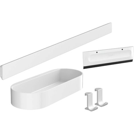 HANSGROHE WallStoris Set di accessori per la doccia bianco opaco 27967700