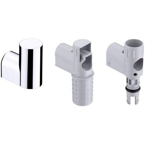 hansgrohe Wandstütze mit Abdeckung Unica D, Chrom