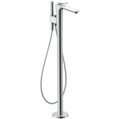 hansgrohe Wannen-Einhebelmischer Axor Citterio C o. Struk., chr, bodensteh., Ausl. 194mm