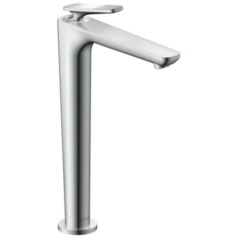 hansgrohe Waschtisch-Einhebelmischer Axor Citterio C CoolSt cubic cut, c, A 158mm, Abl unverschl.