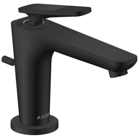 hansgrohe Waschtisch-Einhebelmischer Axor Citterio C CoolSt cubic cut, ms, A 128mm, Zugst.Abl.Gar.