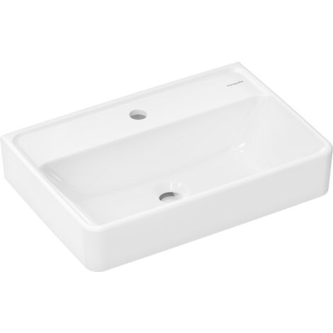 hansgrohe Xanuia Q lavabo compact, avec trou pour robinet, sans