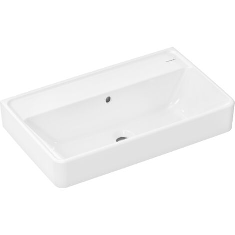 hansgrohe Xanuia Q lavabo compact, sans trou pour robinet, avec
