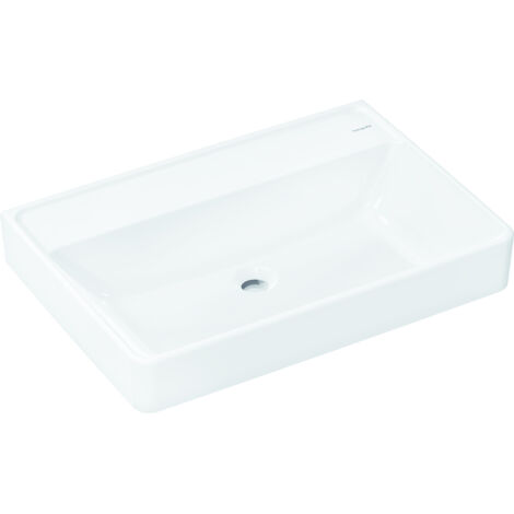 hansgrohe Xanuia Q lavabo, sans trou pour robinet, sans
