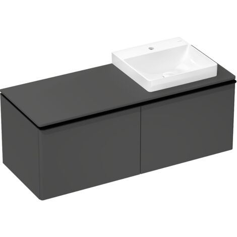hansgrohe Xelu Q Console avec découpe à droite, 1360x550, pour