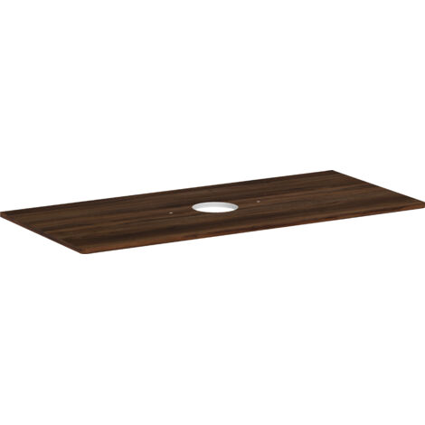 hansgrohe Xelu Q Console avec découpe au centre, 1180x550, pour