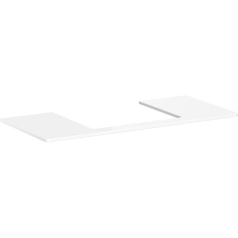 hansgrohe Xelu Q Console avec découpe au centre, 1180x550, pour