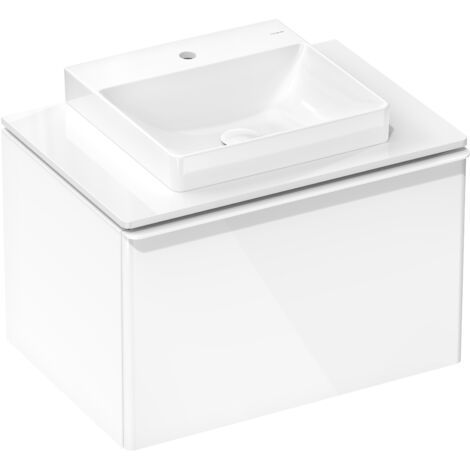 hansgrohe Xelu Q Console avec découpe au centre, 500x480, pour