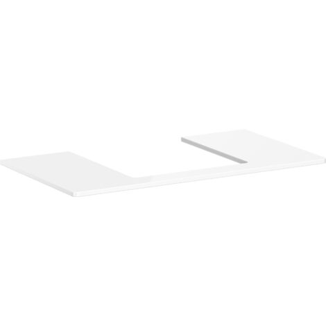 hansgrohe Xelu Q Console avec découpe au centre, 980x550, pour