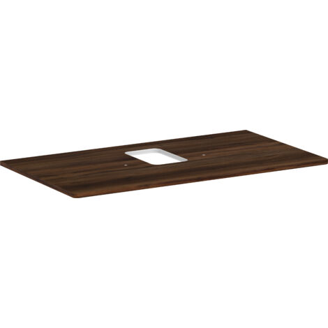 hansgrohe Xelu Q Console avec découpe au centre, 980x550, pour